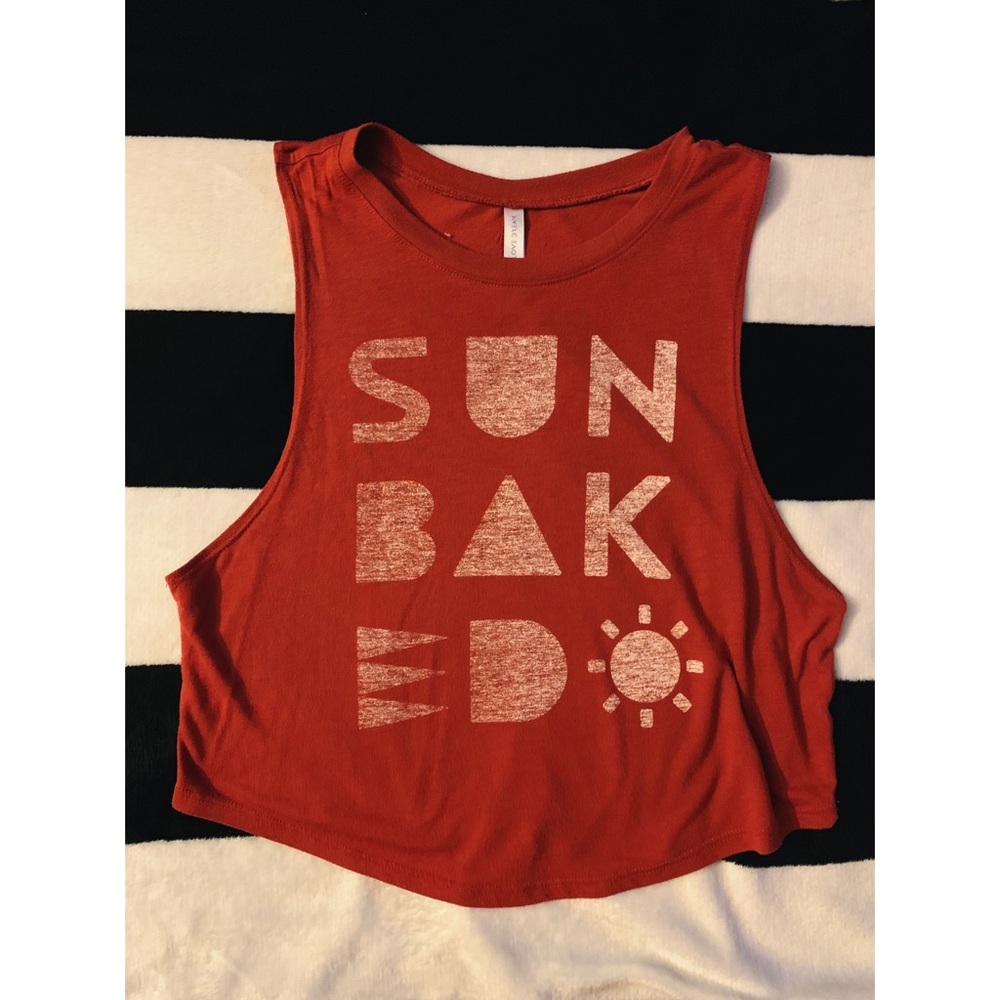 Graphic Crop Top